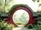 Moon Gate, A circular entrance in Chinese gardens
