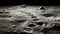 moon lunar crater landscape