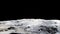 Moon in outer space, surface. High quality, resolution, 4k. This image elements furnished by nasa