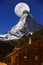 Moon over the Matterhorn, Switzerland