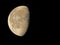 Moon Phase Waning Gibbous 52 percent 5.24.19