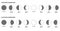 Moon Phases Northern Southern Hemisphere Comparison