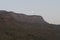 Moon rise over the Sacramento Mountains.