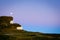 Moon rise over Seven Sisters, Sussex, England