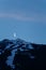 Moon Rising Over Whistler Blackcomb