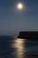 Moon Rising - Seascape - Moonlit