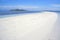 The moon shape curved beach of Pontod island is the tourist destination located near Panglao island, Bohol, The Philippines Isola