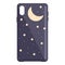 Moon stars phone case icon cartoon vector. Smartphone cover