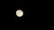 Moon time-lapse across night sky