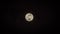 Moon, total Lunar eclipse against black background