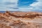 Moon Valley aka Valle de la Luna in the Atacama Desert, Chile, South America