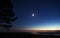 Moon and Venus observing after sunset