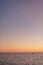 Moon and venus star above ocean