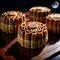 Mooncake , traditional popular sweet dessert cake