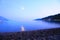 Moonlight seascape