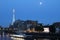 Moonlight Shard and Globe Theater