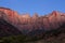 Moonlight at Towers of the Virgin, Zion National Park, Utah