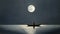 Moonlit Fishing: Nostalgic Surrealism Meets Oriental Minimalism