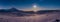 Moonlit landscape in Ny-Ã…lesund, Svalbard. Nasa Public Domain Imagery