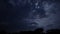Moonlit night with clouds timelapse