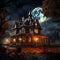 Moonlit Shadows: The Haunted Mansion\'s Midnight Secrets
