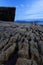 Moonrise on beach in Scotland