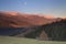 Moonrise in the mountains