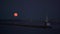 Moonrise over Fraser River 4K UHD