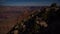 Moonrise over grand Canyon