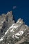 Moonrise over the Grand Tetons