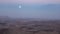 Moonrise Over Mars - Maktesh Ramon Crater in Israel