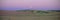 Moonrise over pea fields