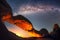 Moonrise at the Spitzkoppeâ€™s arch