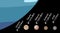 Moons of Uranus in descending order, real size ratio, vector illustration