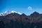 Moonset in Macchu Picchu