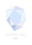 Moonstone gem stone, Pale blue crystal, Gems and mineral crystal vector, June birthstone gemstone