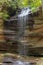 Moore Cove Falls in Transylvania County North Carolina