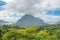 Moorea in Polynesia, Opunohu belvedere