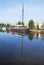 A Moored Canal Barge