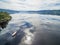 Moored sailboats on Huon River, Huon Valley, Tasmania, Australia