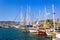 Moored yachts, Bodrum, Turkey