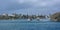 Moored yachts in the Mooloolaba marina