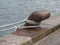 Mooring bollard for boats