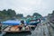 Mooring marina, Ha Long Bay, Quang Ninh Province, Vietnam