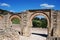 Moorish arches, Medina Azahara.