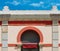 Moorish architectural facade, captured in Loule, Portugal