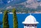 Moorish Kiosk, Gardens of Villa Melzi, Bellagio, Lake of Como, Italy