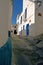 Moorish street in a small people in the Alpujarra, Granada