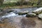 Moorland stream in devon