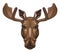 moose animal wild head colorful character icon